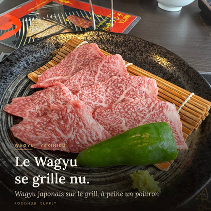 Côte de Wagyu A5 au gril