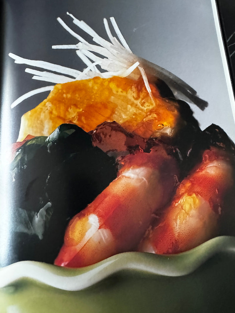 Gelée Marine aux Crevettes, Saint-Jacques et Wakame