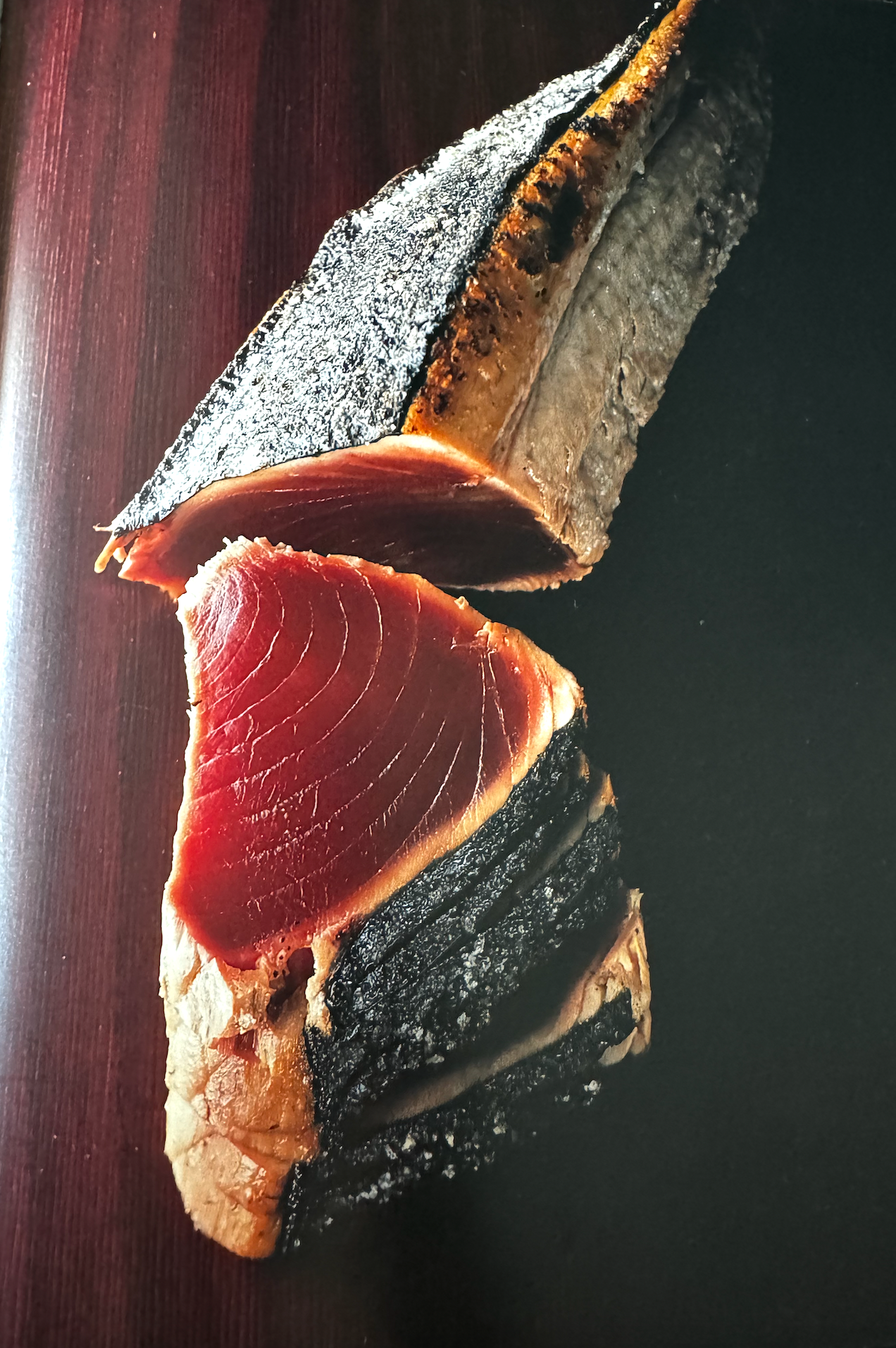 Bonite Tataki Recette Japonaise Saumon Grillé Seared Premium