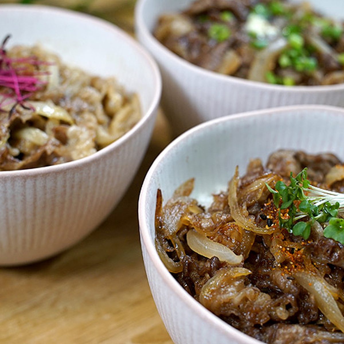 Recette Wagyu Bowl 3 Ways