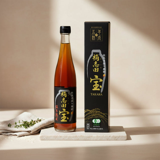 Vinaigre Kurozu Kakuida 5 ans noir de riz japonais