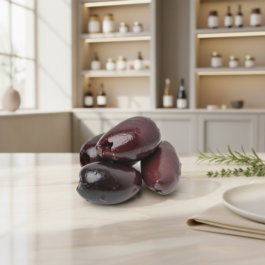 Kalamata Olives, Pitted, Vacuum Packed 2kg – Gerolive, Greece – FOODHUB